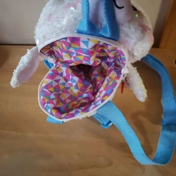 Ty Beanie Icy seal Iridescent sequins backpack - Picture 7 of 10